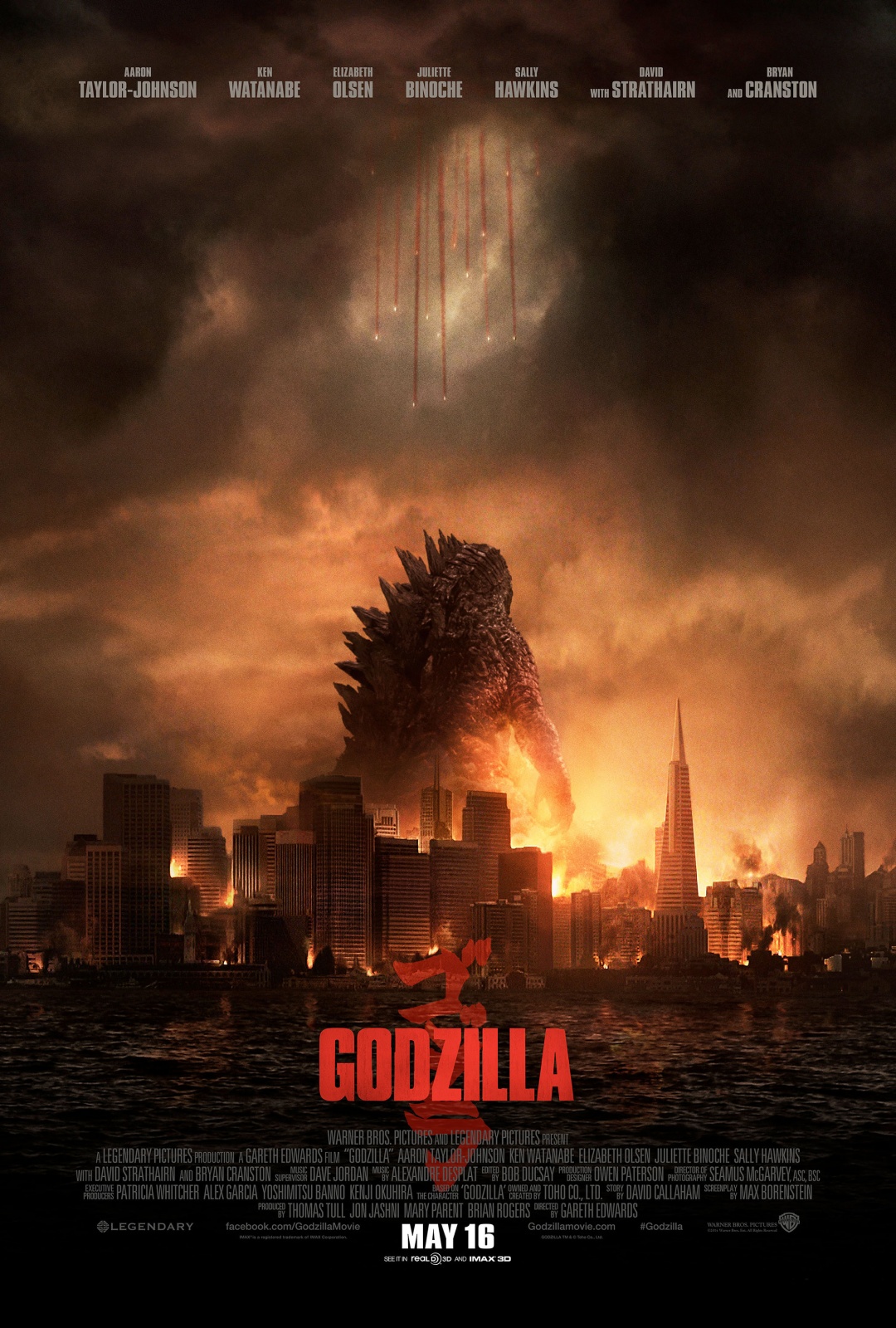 MyKaiju.com Godzilla 2014 Poster