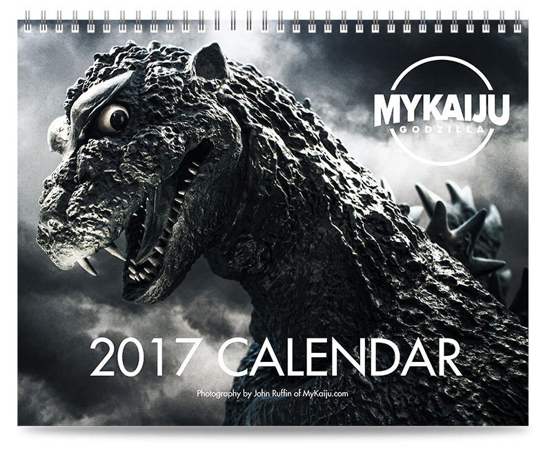 MyKaiju 2017 Calendar MyKaiju Godzilla