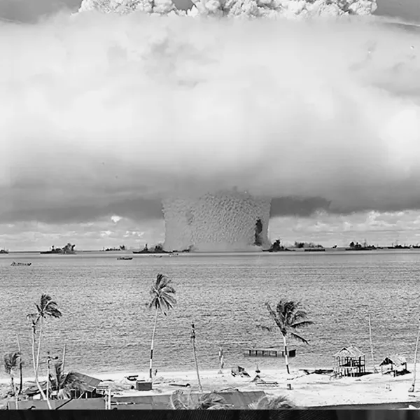 A Bikini Atoll hydrogen bomb test
