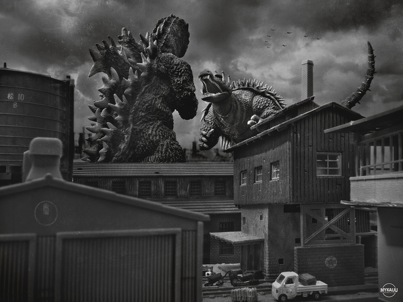 X-Plus 30cm Godzilla vs Angilas