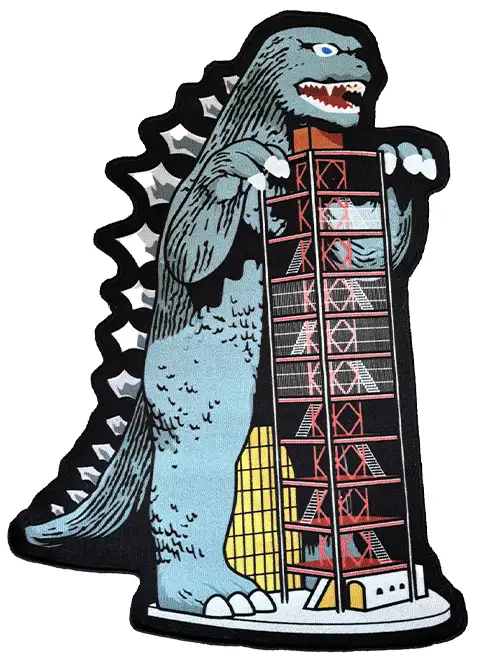 Godzilla Tower Rug