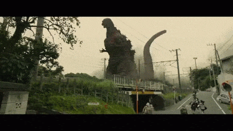 Shin Godzilla in Kamakura