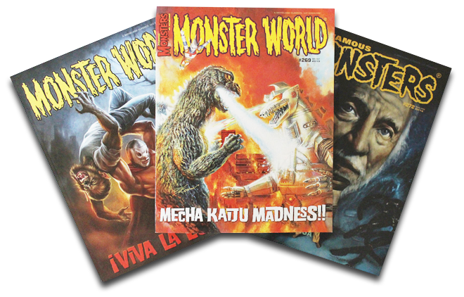 Famous Monsters of Filmland books