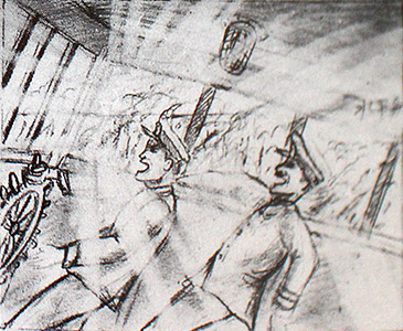 Gojira 1954 Storyboard