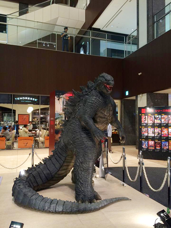 Godzilla at Midland Station Nagoya