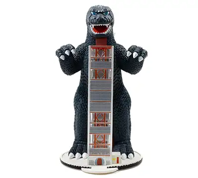 X-Plus Toho Maniacs Godzilla Tower