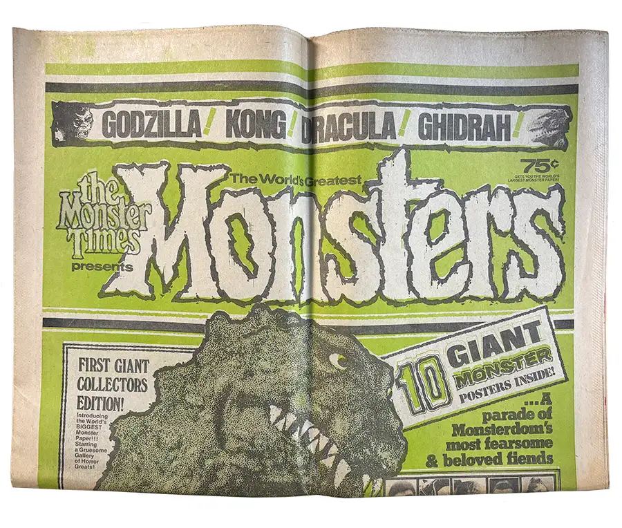 The Monster Times Monsters Magazine