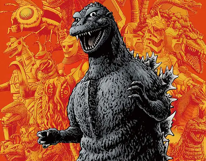 The ultimate book illustrated by Godzilla