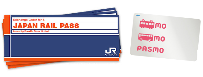 Railpass and Pasmo Card