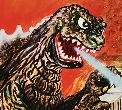 Toho Monster No.1 Godzilla